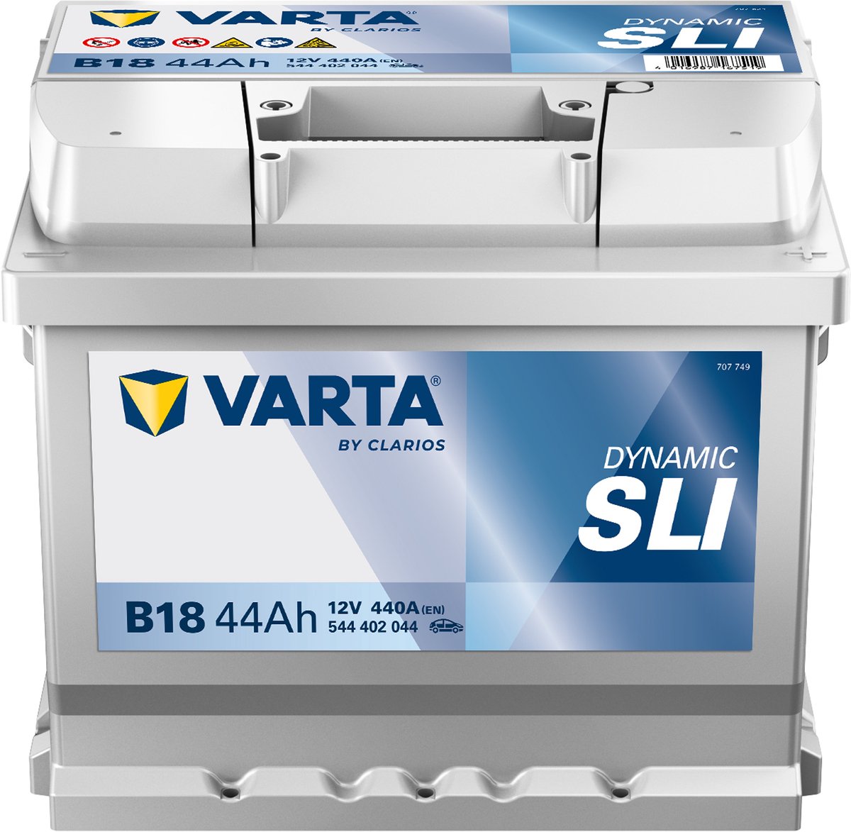 Kramp Accu 12V 44Ah 440A Blue Dynamic VARTA