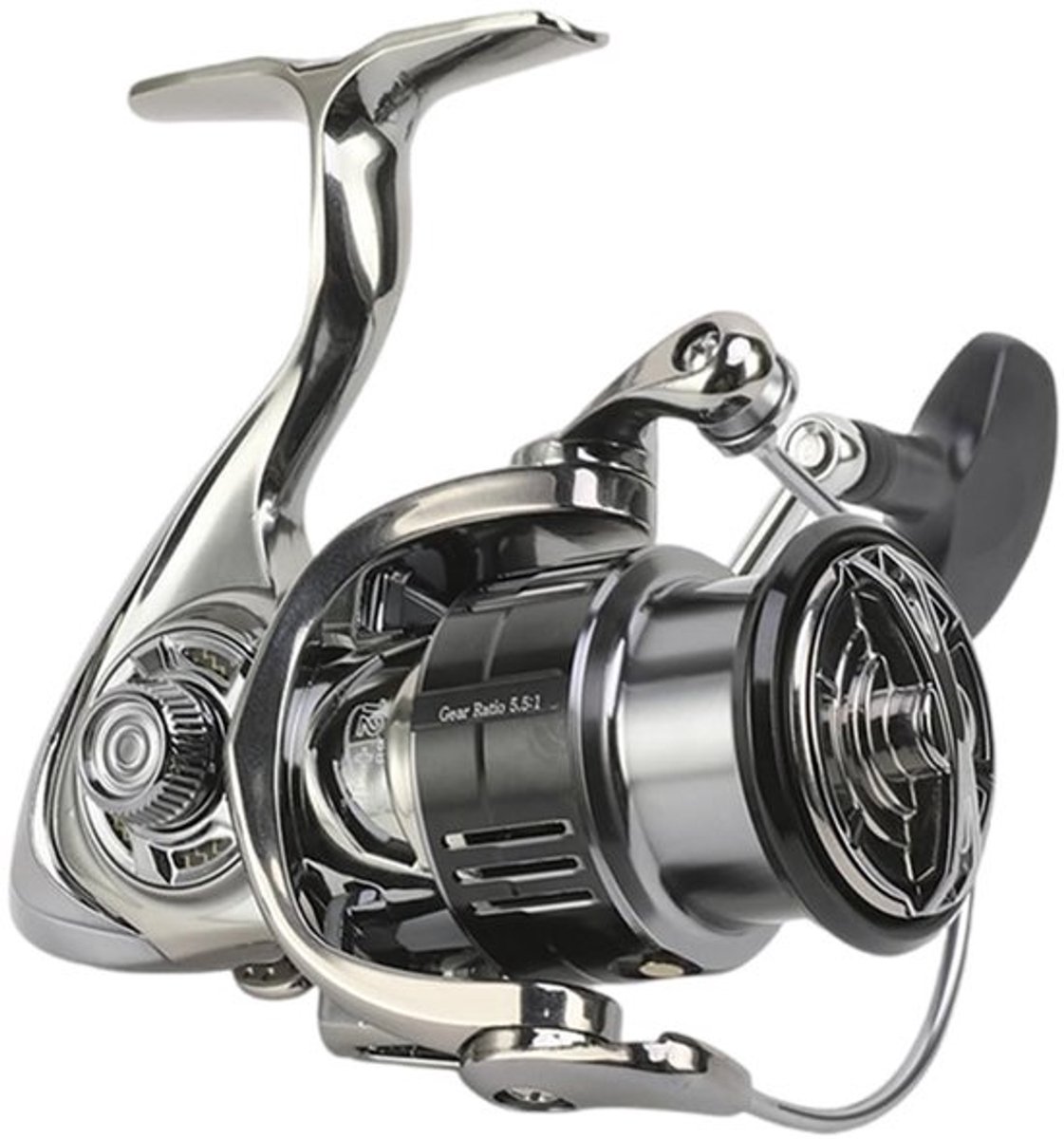 Dailygoods- Spinning Reel Krachtige Remkracht tot 14 kg - Aluminium Hengel