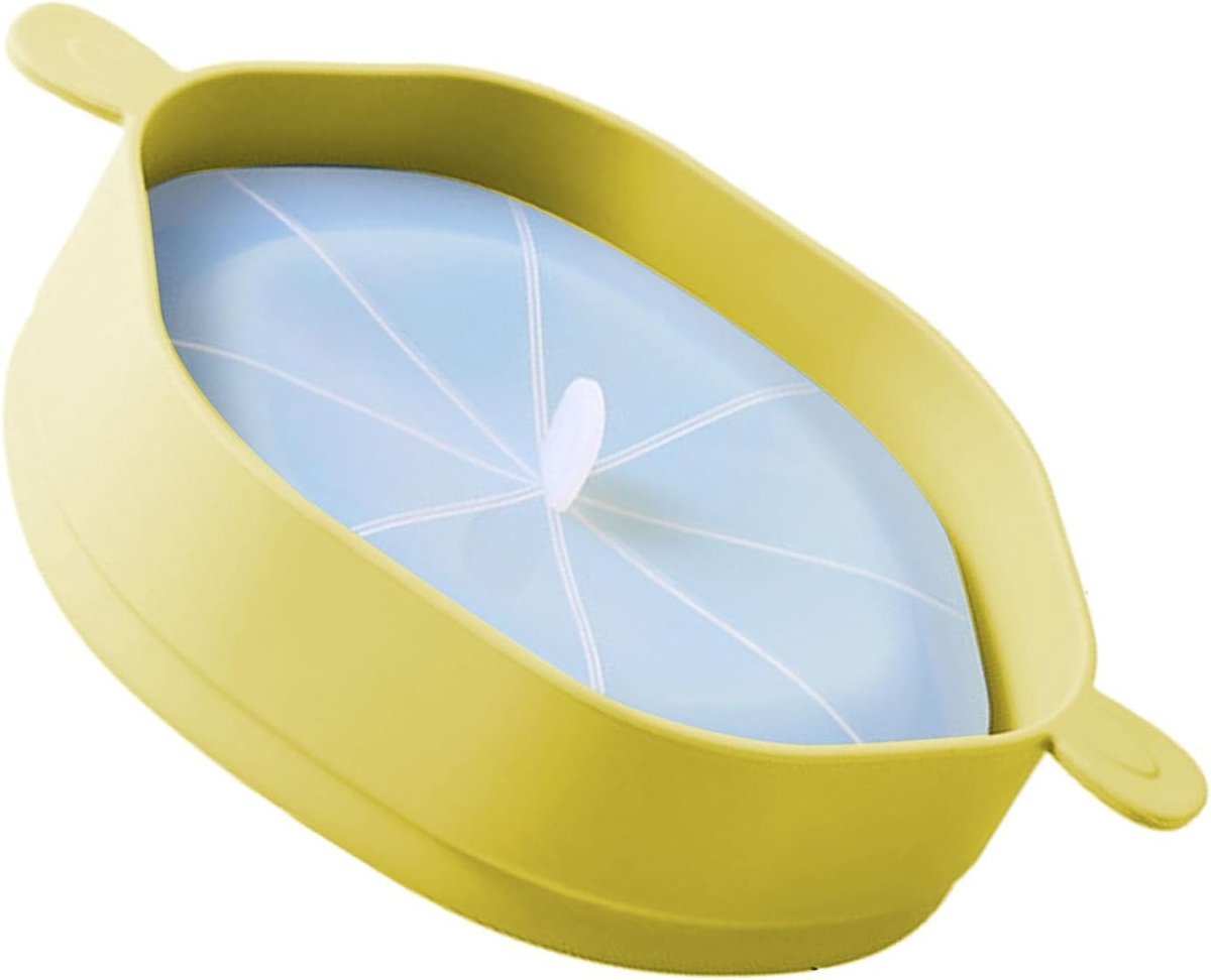 Popcorn Maker - Opvouwbare Kom - Thuis Snacks Maken - Magnetron Geschikt - Grote Capaciteit - Khaki