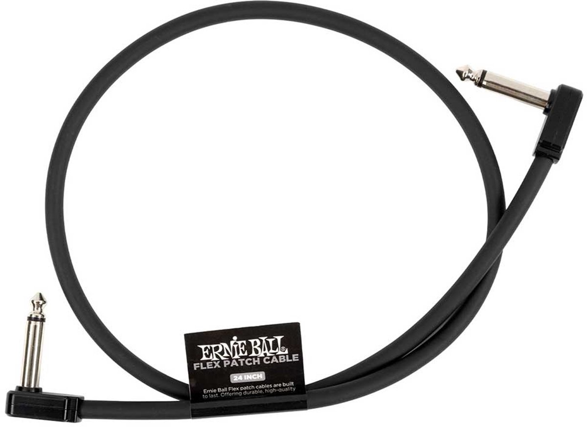 Ernie Ball 6442 Flex Patch Black patchkabel 60 cm