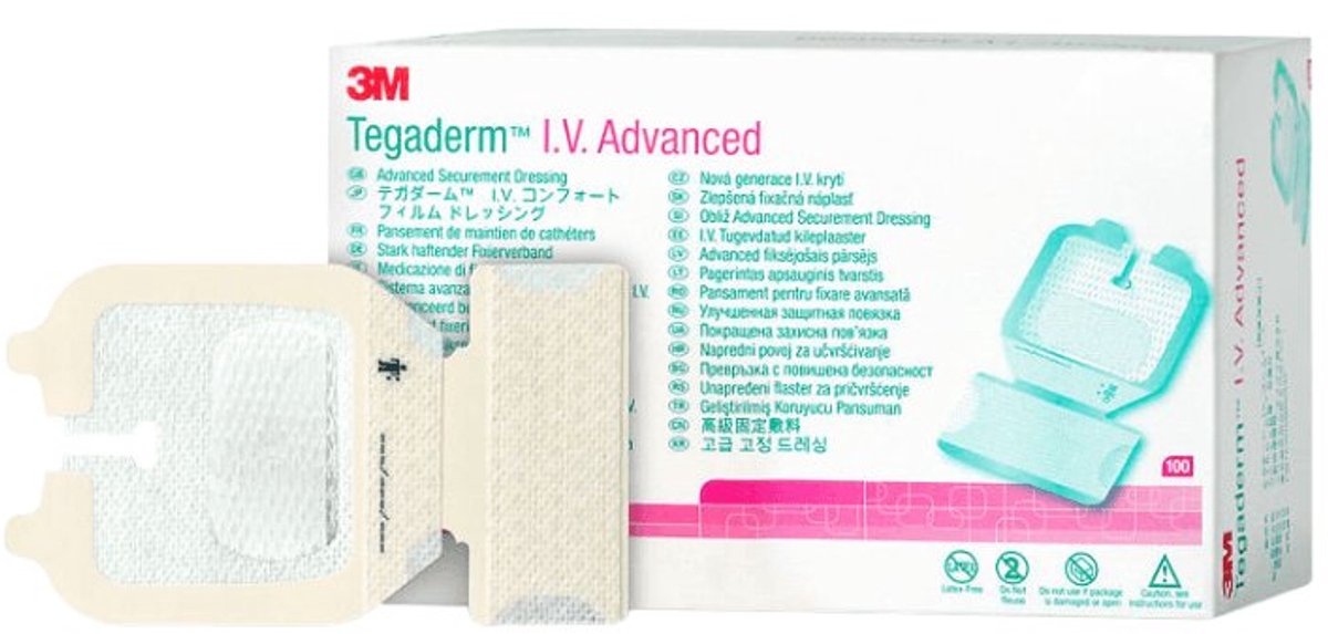Tegaderm Iv Advanced Dressing 10,0x12,0cm 50 1688