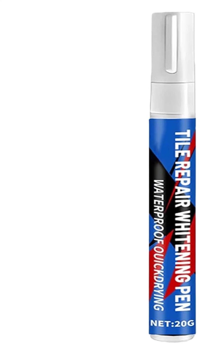 Voegenstift Tegels - Reparatiestift Vulstof - Voegen Opfrissen - Snel Herstel Kleur - 20 g - Wit
