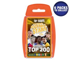 Winning Moves kaartspel voetbal Top Trumps World Football Stars Top 200.