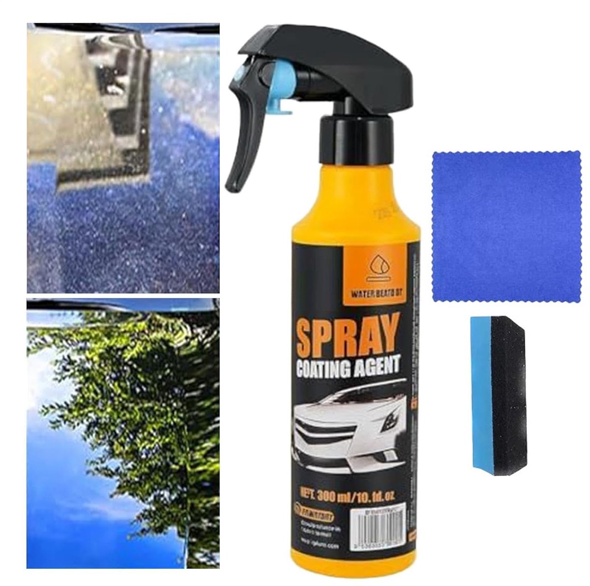 Autocoating Spray - Keramische Coating - Auto Beschermen - Hydrofobe Werking - 300 ml - Niet gespecificeerd