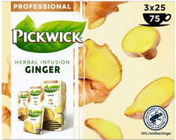Thee pickwick ginger 25x1.5gr | 3 stuks
