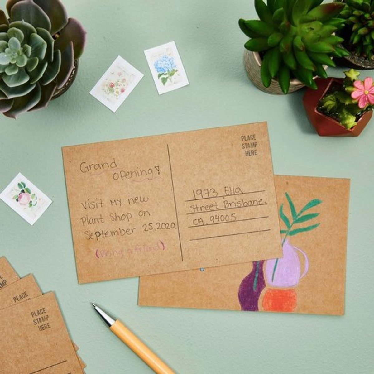 Shopcentral - Moederdag Kaart - Houten Kaart Voor Mama - Duurzame Groetkaarten