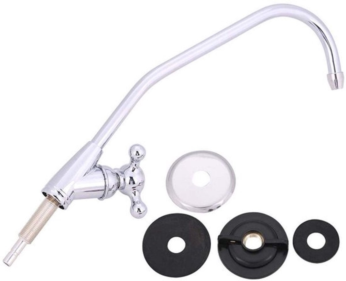 Allecto - Keuken Waterfilter - Omgekeerde Osmose - Hoogwaardige Kranen - Roestvrij