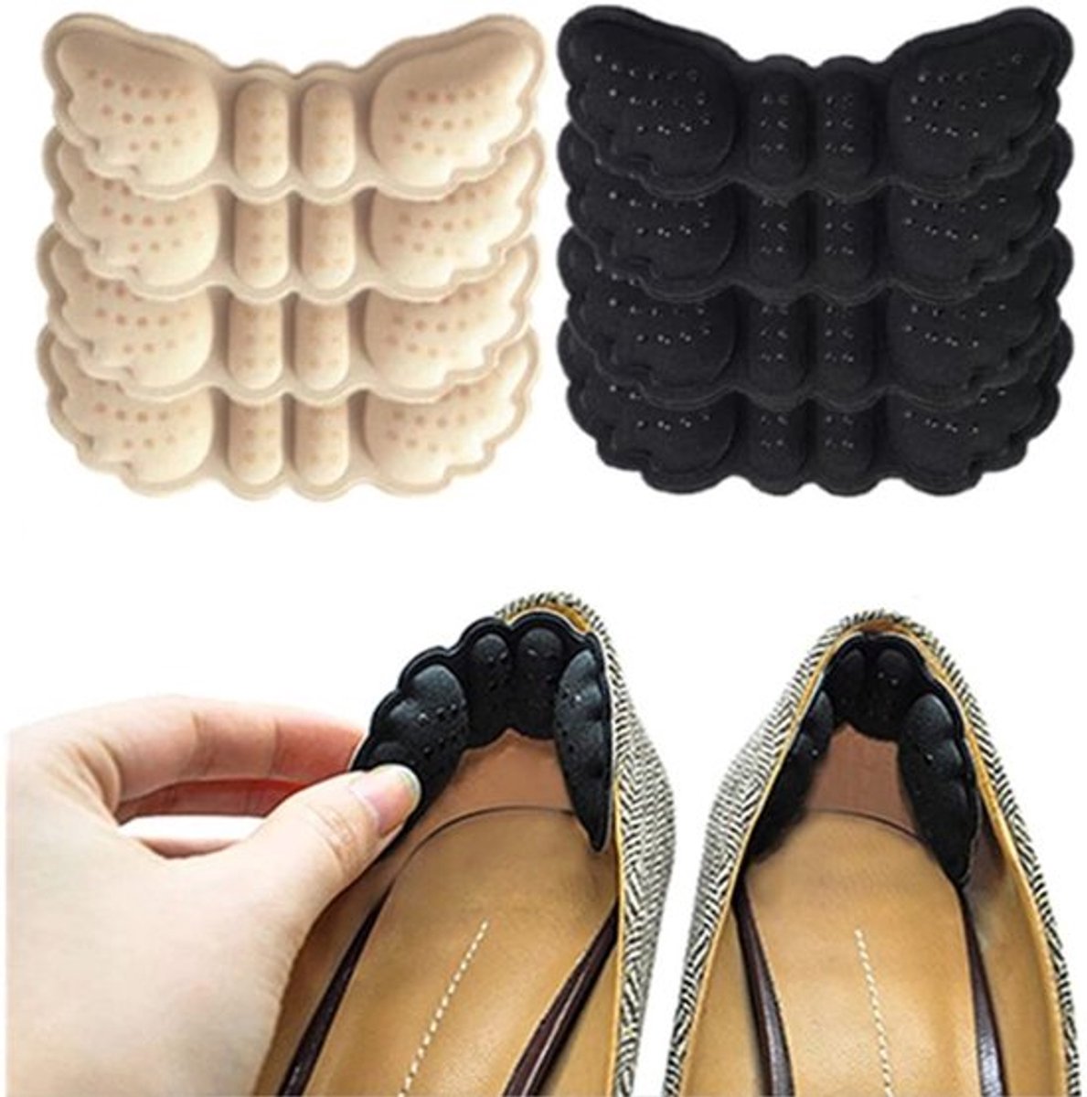Aladdien - Hielgrepen - Schoenpads Sticker - Comfortabel - Zachte Spons