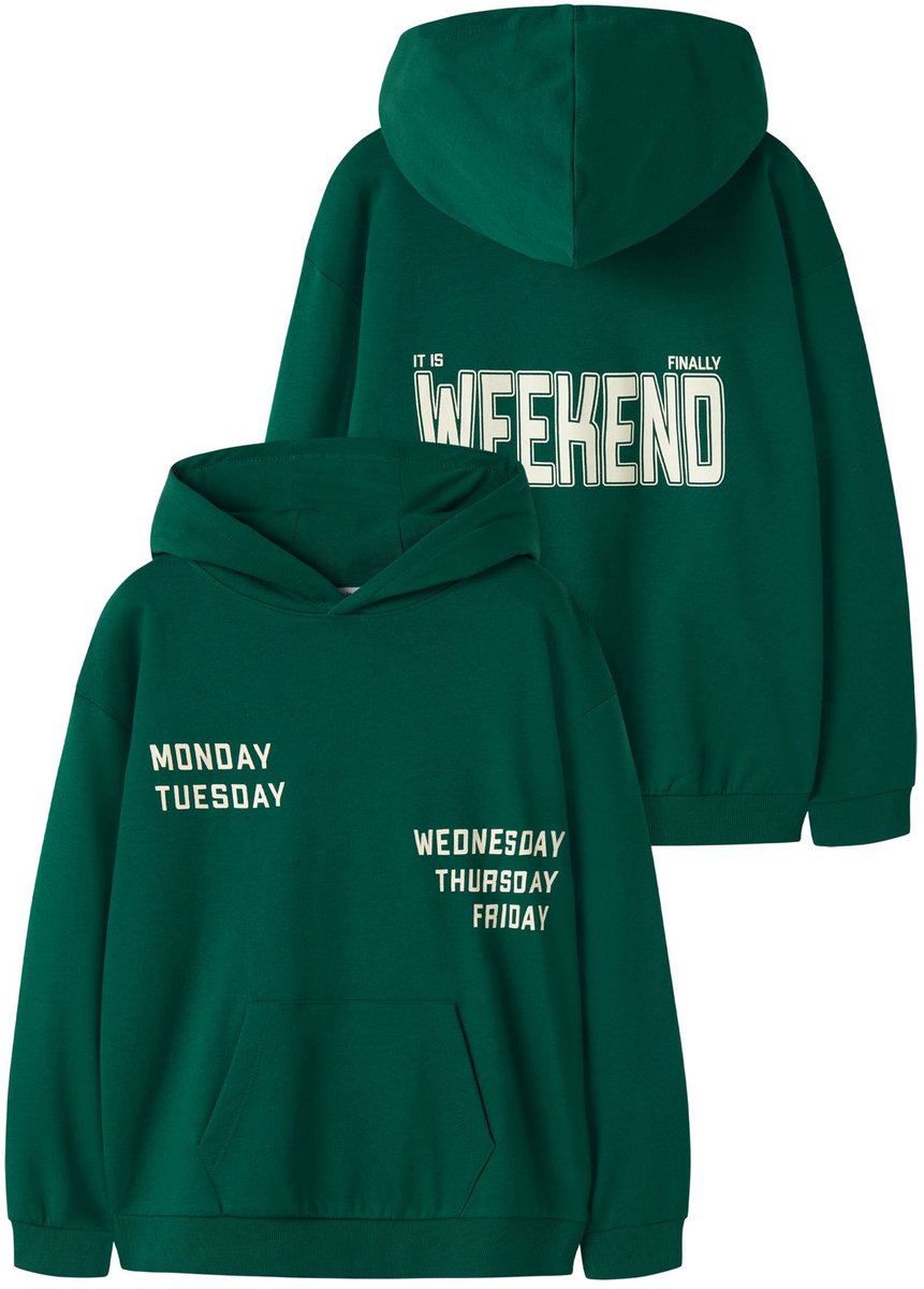 Name it Hoodie biologisch katoen