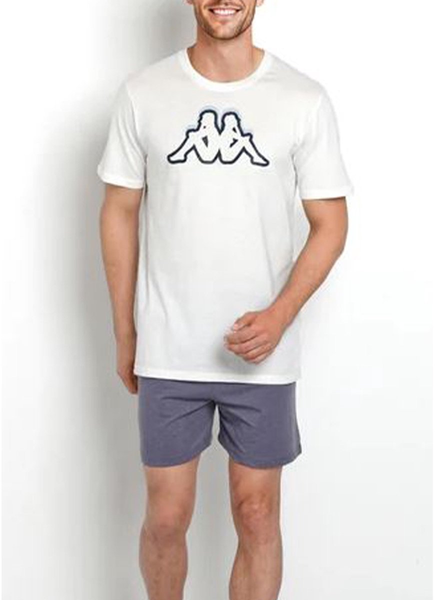 Kappa-jeans heren 39491334 Pyjama Marino/Blanco - S