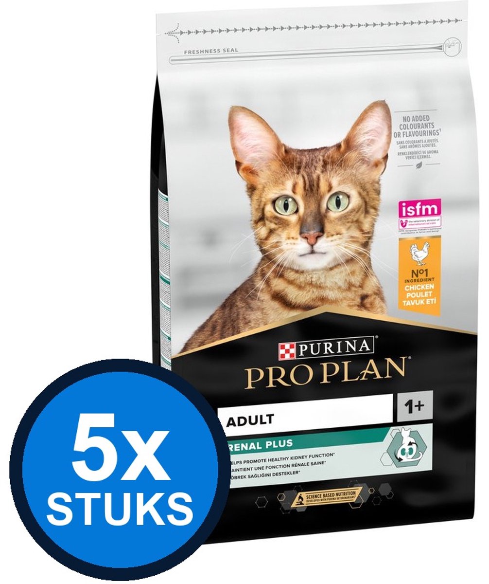 5x Pro Plan - adult vital functions zalm 1,5kg - Hondenvoer - 1.5 kg