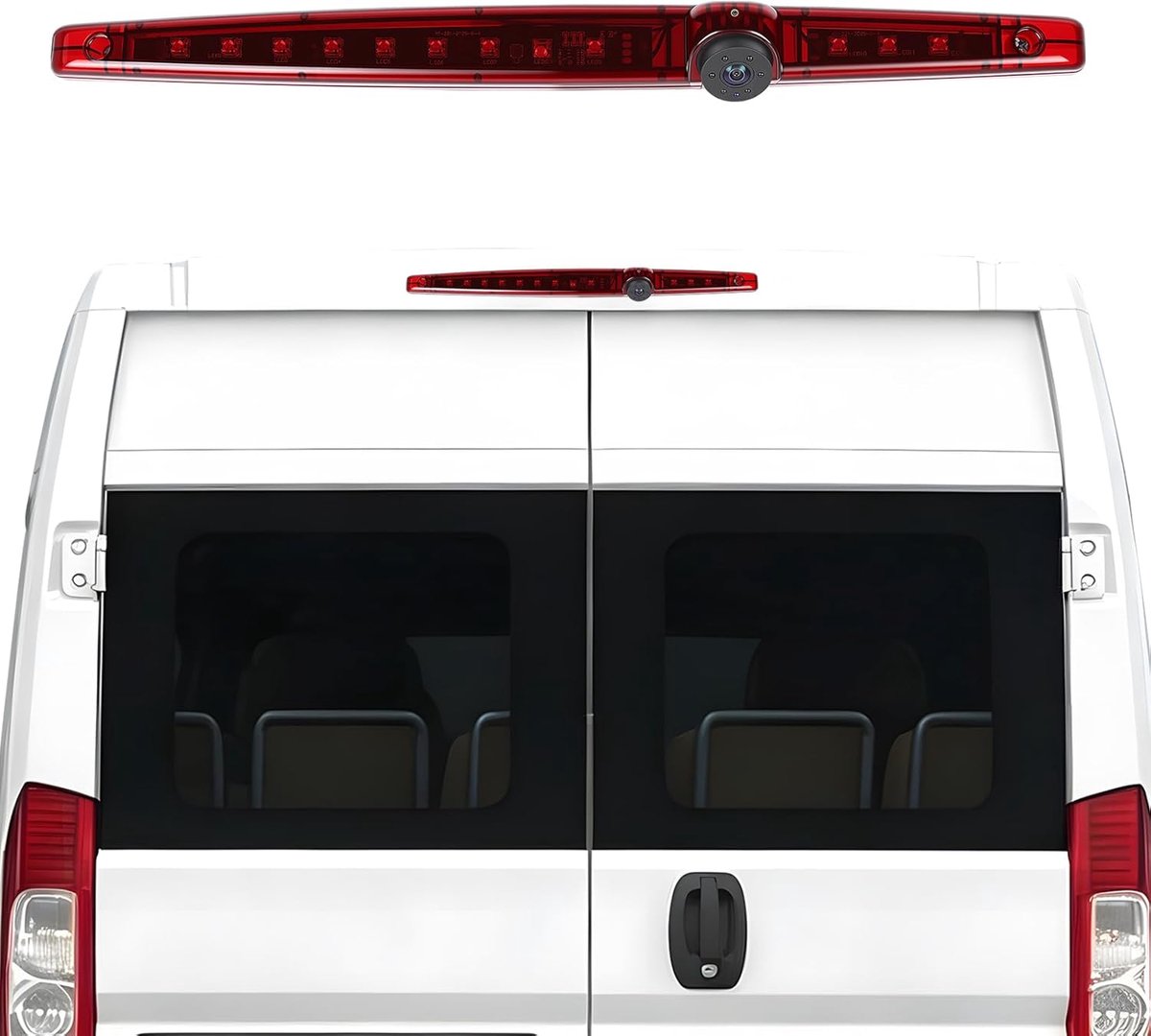 SnelShoppen - CAMECHO Nachtzicht Achteruitkijkcamera HD/CVBS - IP67 Waterdicht, 140° Groothoek, Parkeerhulplijnen voor Campers, Trucks, Bussen, Carava