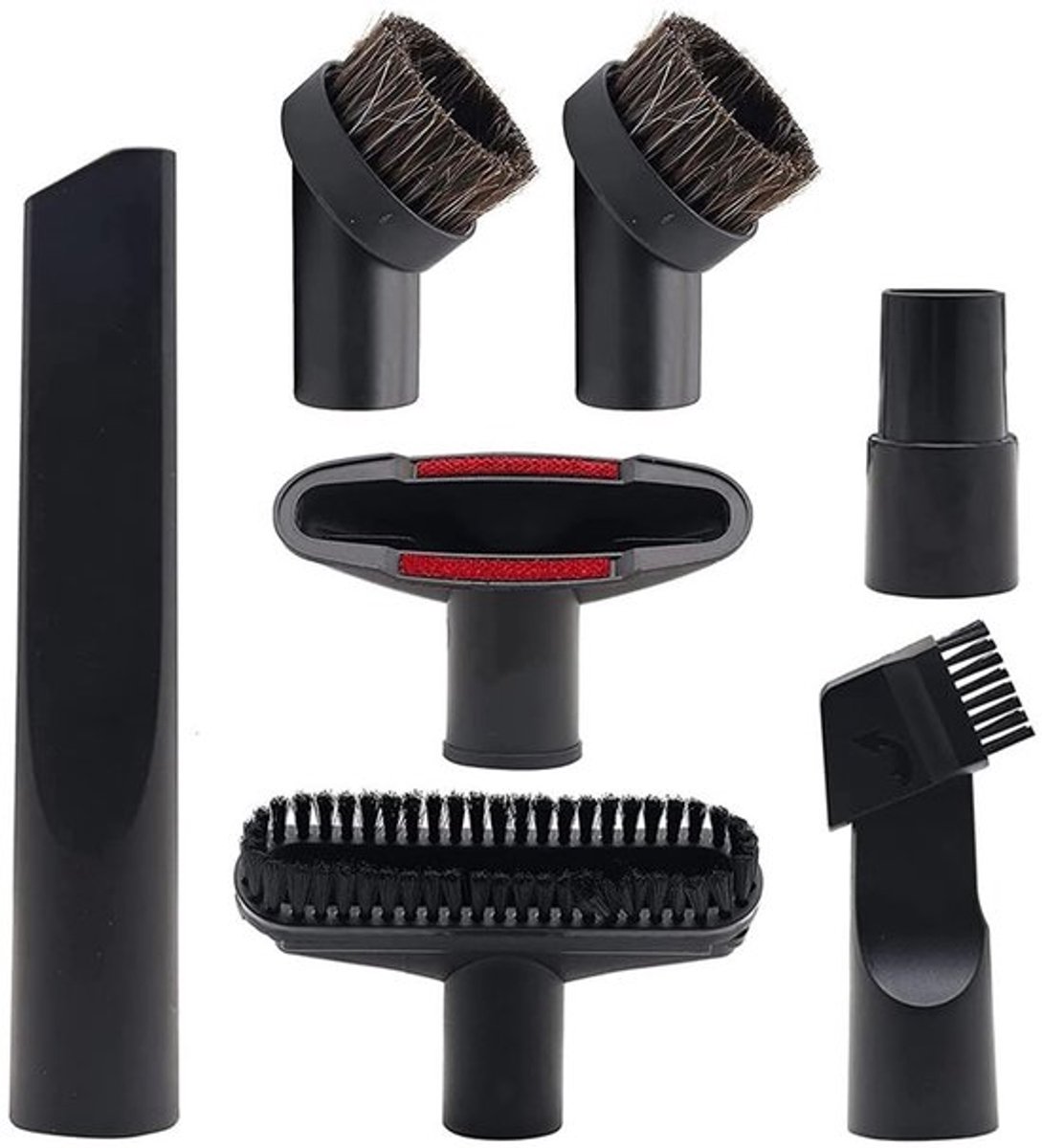 7-delige opzetstukken voor stofzuiger - Accessoires voor stofzuiger - Complete set - 32mm en 35mm - Inclusief diverse mondstukken - Geschikt voor Henry.