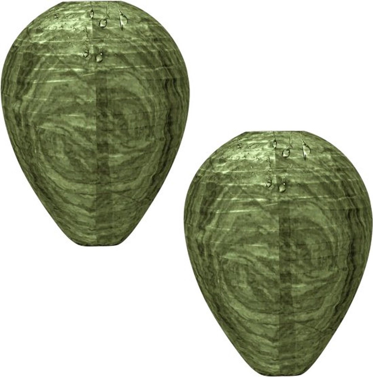 Wespennest Opknoping voor wespen, Horzels en Gele Jassen - 2 Pack - Tuin en Buitenshuis gebruik
