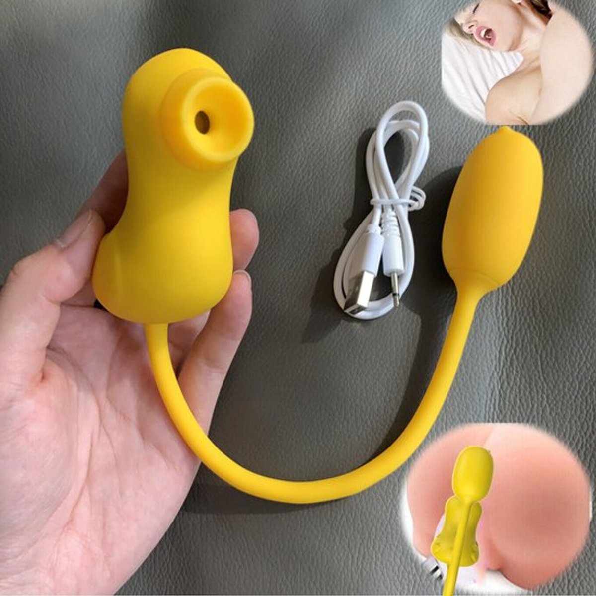 G-punt-Clitoris-Massagetoestel-Zuiger-Vibrator-Clitoris-Zuiger-Dildo-Speelgoed-voor-Vrouwen