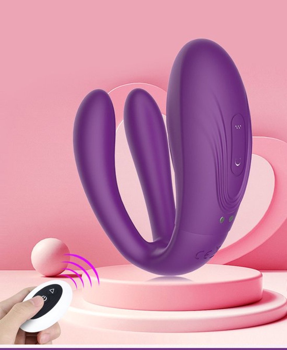 Draagbare afstandsbediening vibrator - Grote vibratie seksspeeltje voor vrouwen en koppels. Seksspeeltje voor vrouwen met G-spot vibrator. Clitoris vibrator met 10 krachtige vibrerende dildo's voor seksueel genot.