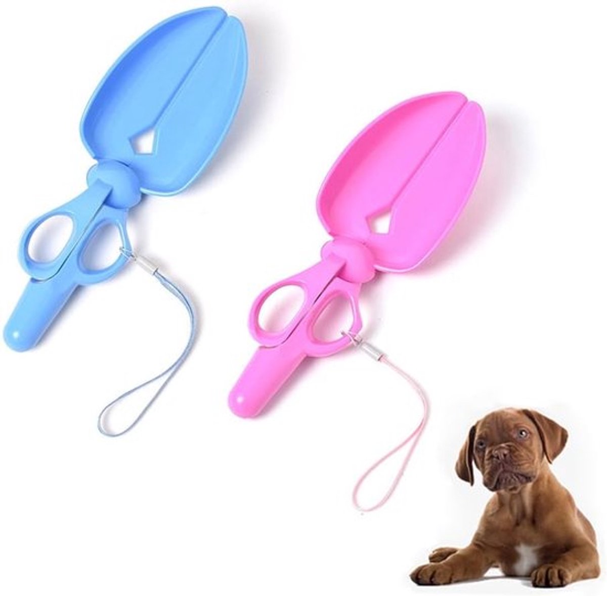 Honden poepschepje - Poepschep - Poepschep voor Hondenpoep - Poepgrijper Hond - Poep Schep - Poepgrijper - Hondenschep - Poepschep hond - Hondenpoepverzamelaar - Voor Honden Katte - Lengte 25 cm