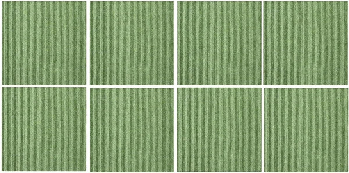 Tapijttegels - Vloerbedekking - Woonruimte Vernieuwen - Zelfklevend - 30x30cm 8 Stuks - Gr