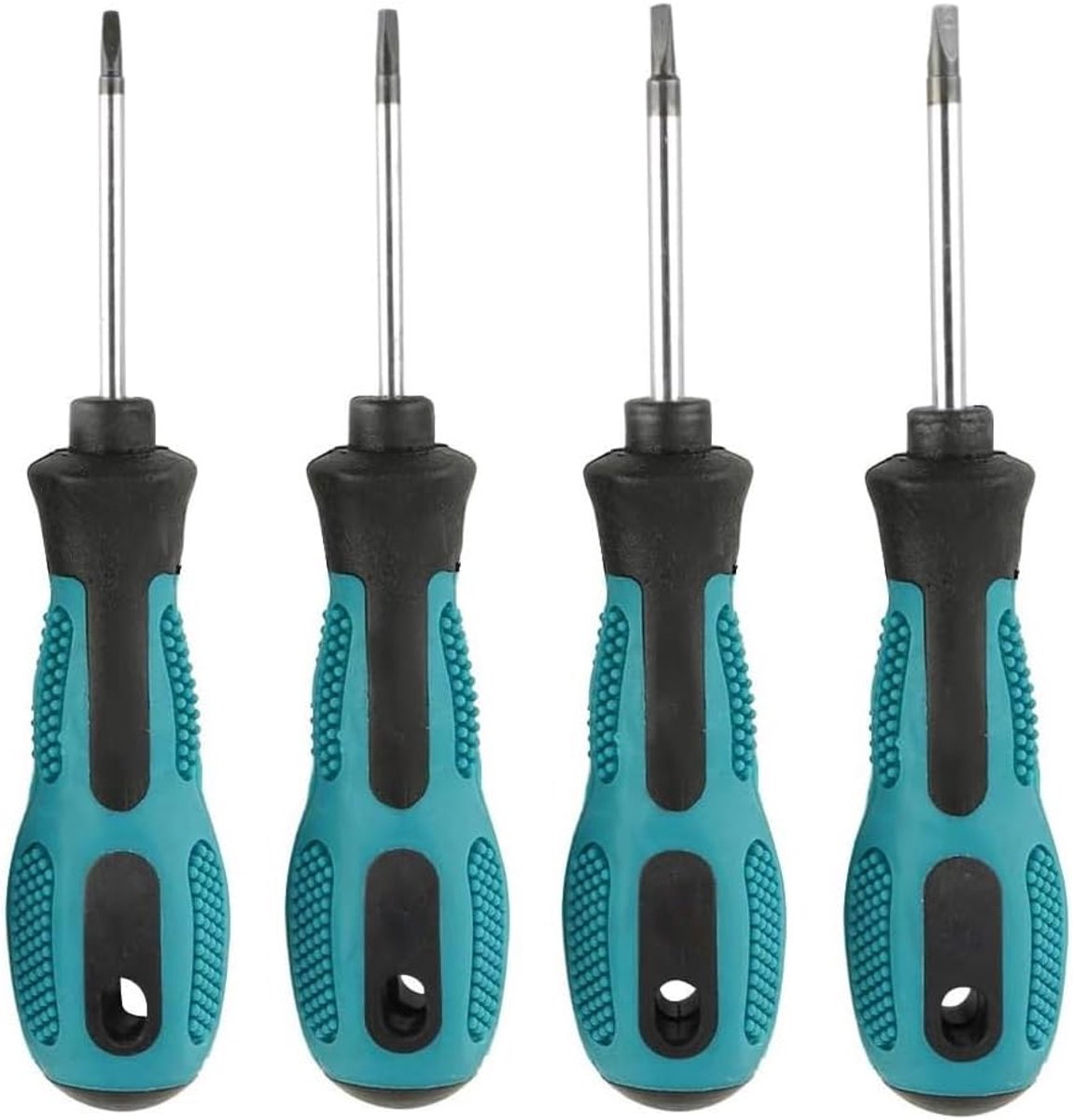 SnelShoppen - 4Pcs Triangulaire Schroevendraaier Set - Magnetische Reparatietool Kit voor Speelgoed en Batterij Ontmanteling - Chrome Vanadium Staal -