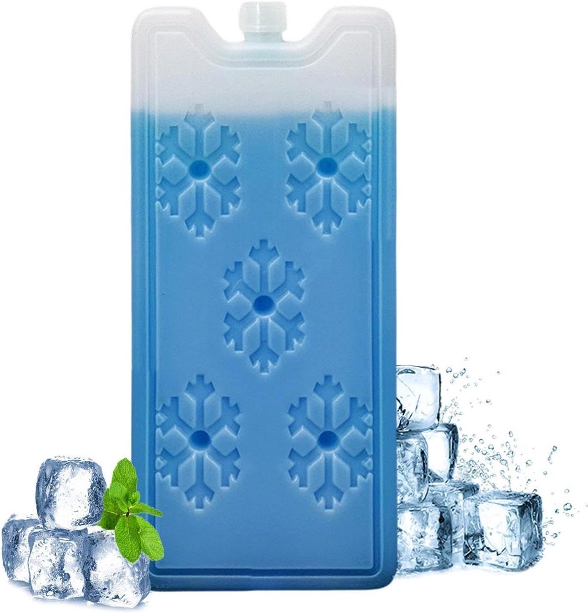 Koelblokken - IJsblokken Vrieselementen - Voedsel Koel Houden - Herbruikbaar Gelpack - 230*100*20mm - Blauw