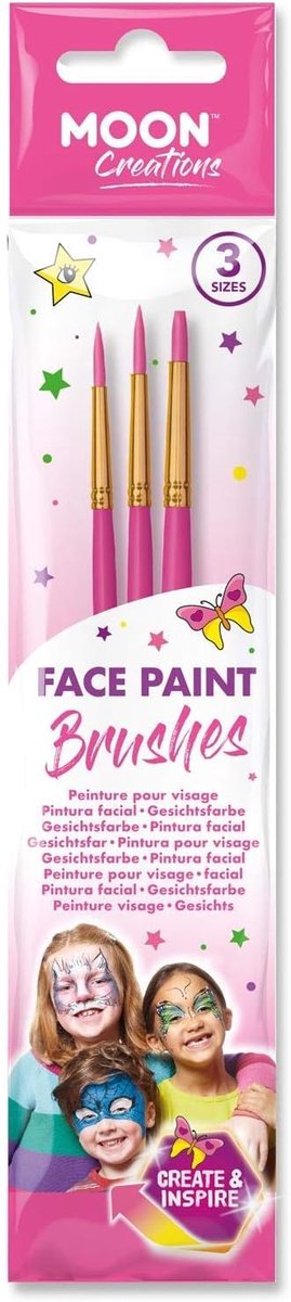 SnelShoppen - Professionele Makeup Kwast C14006 Roze - Hoogwaardige Make-up Borstel voor Beginners, Kinderen en Volwassenen - Ideaal voor Gezichtsschi
