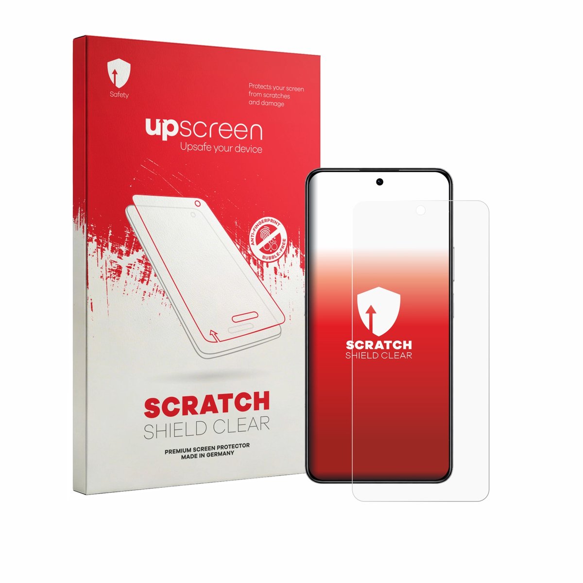 upscreen - Screenprotector voor Honor X8d - Folie Beschermfolie transparant