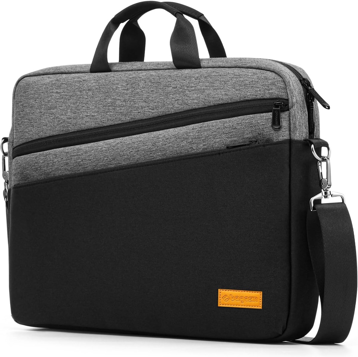 Thijox - Laptoptas tot 16 inch, Waterdichte Aktetas, Draagtas voor Laptops, Uitbreidbare Notebooktas, PC Computertas, Schoudertas voor Werk en School