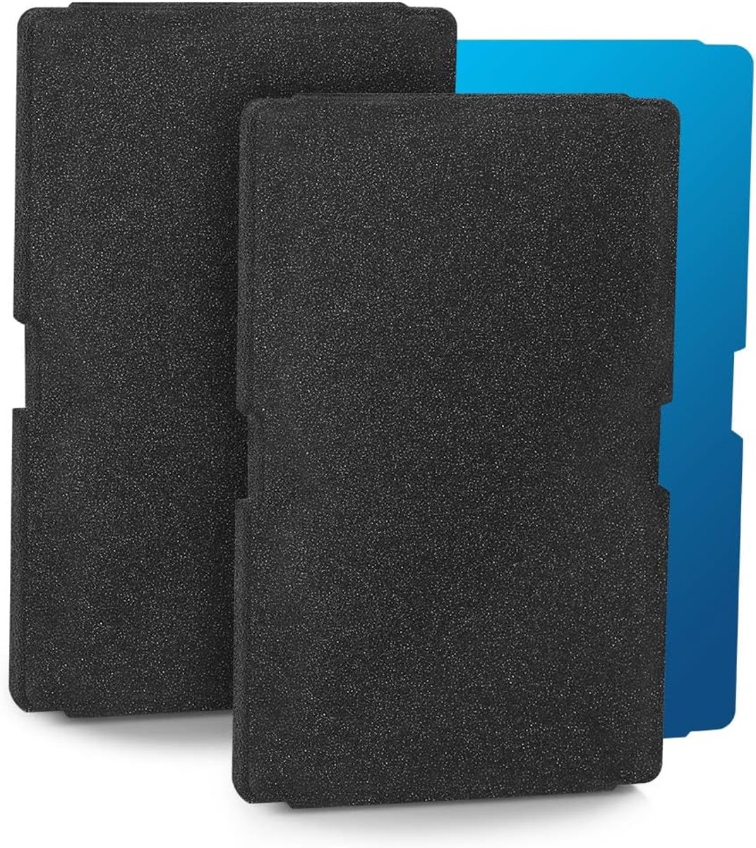 SnelShoppen - 2x Droger Filter Vervanging Warmtewisselaarfilter voor Wasdroger | Schuimfilter Sponsfilter 240 x 155 x 11 mm | Ideaal voor Warmtepompdr