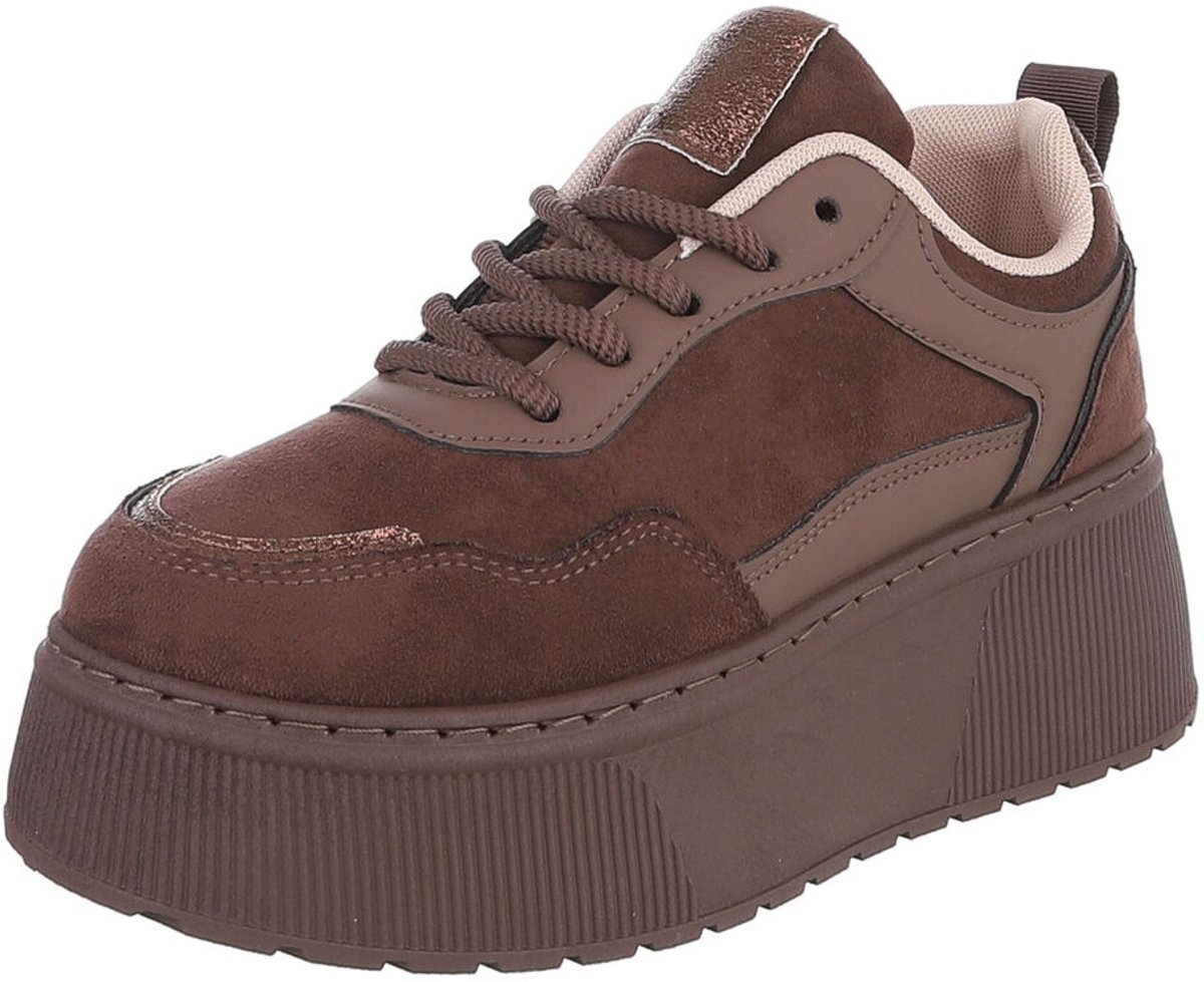 Sneaker - Platformzool - Dames Mt:41