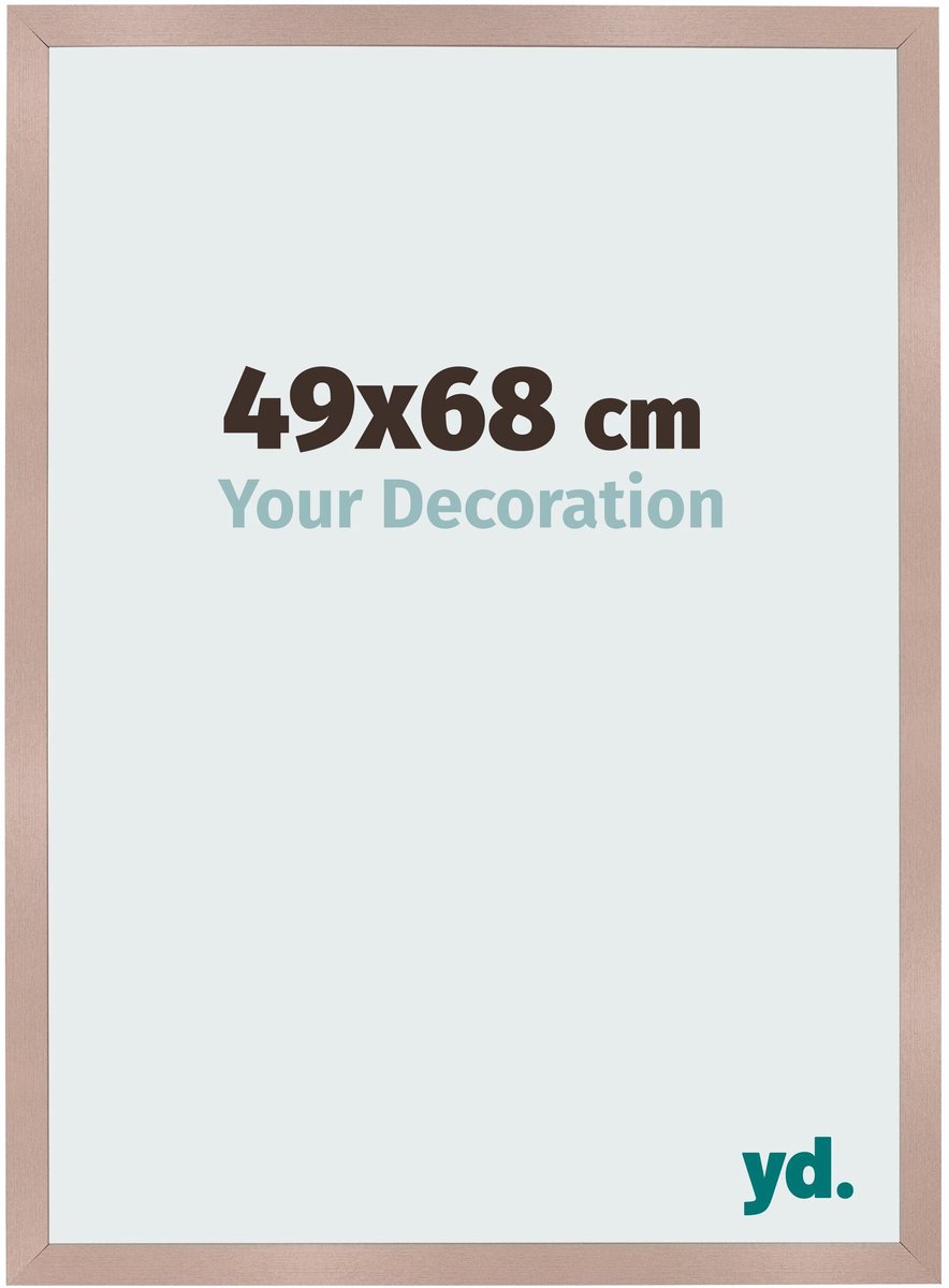 Your Decoration - Fotolijst 49x68 cm - MDF - Oudroze - Bologna