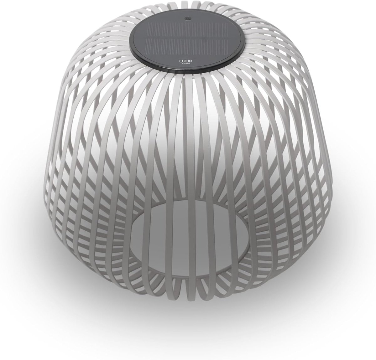 SnelShoppen - Minimalistische Oplaadbare Solar Lamp voor Binnen en Buiten, IP65 Waterdicht, USB-C, Multifunctionele Windlicht en Kaarsenhouder, Perfec