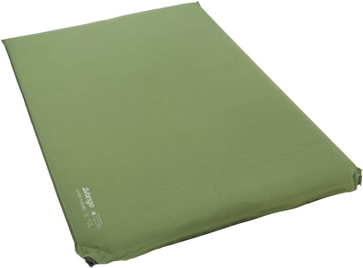 SnelShoppen - Zelfopblazend Slaapmat voor Camping - 10cm Dikke Isolatie, Epsom Groen - Comfortabel en Warm - Ideaal voor Kamperen, Festivals en Buiten