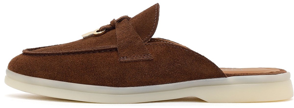 DERIMOD Loafer Muiltjes Suède Loafer Muiltjes