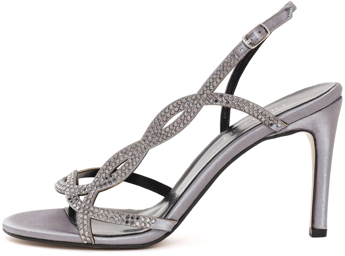 DERIMOD High Heel Sandals Imitation Leather High Heel Sandals
