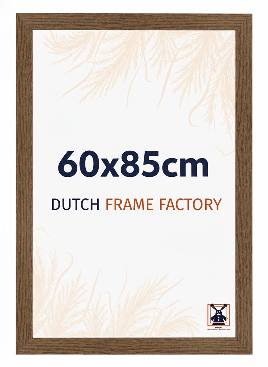 Fotolijst 60x85 cm - MDF - Eiken Rustiek - Benno