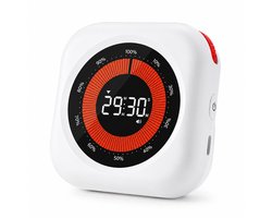 Digitale Visuele Timer met Voortgangsbalk - Timer voor Kinderen en Volwassenen - Countdown en Countup Functie - Instelbaar Volume en Helderheid - Oplaadbare Time Management Tool voor Keuken, School en Kantoor