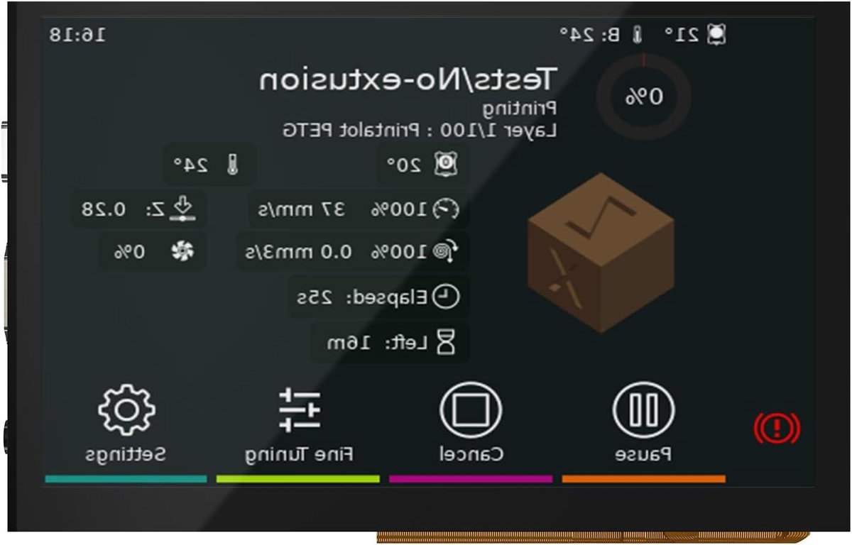 Touch Screen Display - Monitor Paneel - Projecten Sturen - Directe Interactie - 12 cm diagonaal - Zwart