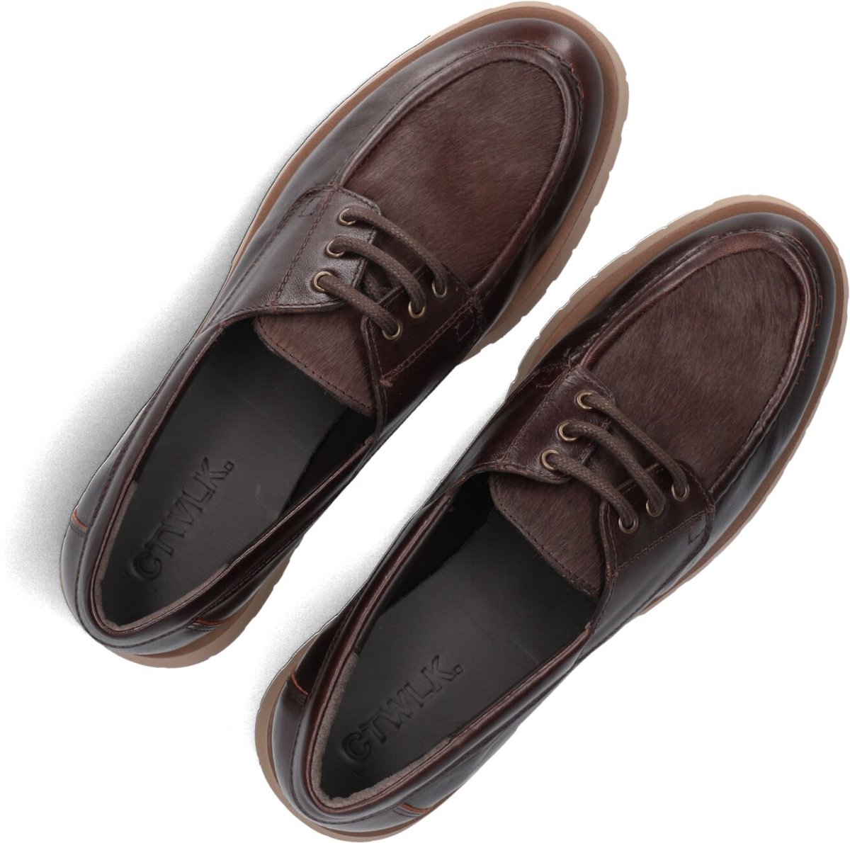 CTWLK Ebelle Mocassins Dames - Instappers - Bruin - Maat 39