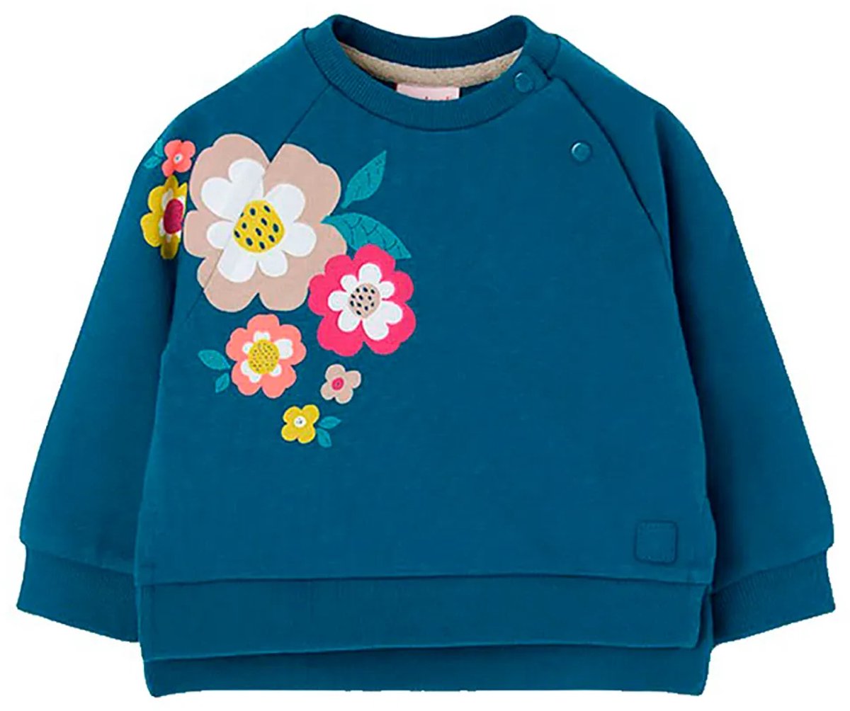 Boboli 314042 Sweatshirt Blauw 6 Years Meisje