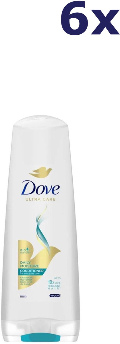 6x Dove Conditioner - Daily Moisture 350 ml