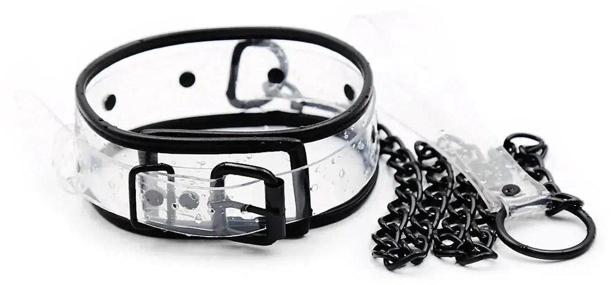 Smart Moves - Collar met Leiband - Transparant