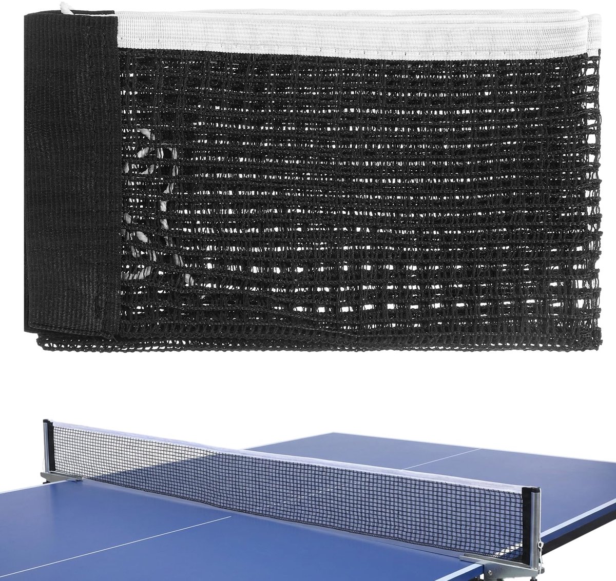 Tafeltennisnet voor Standaard Tafeltennistafels - Zwart