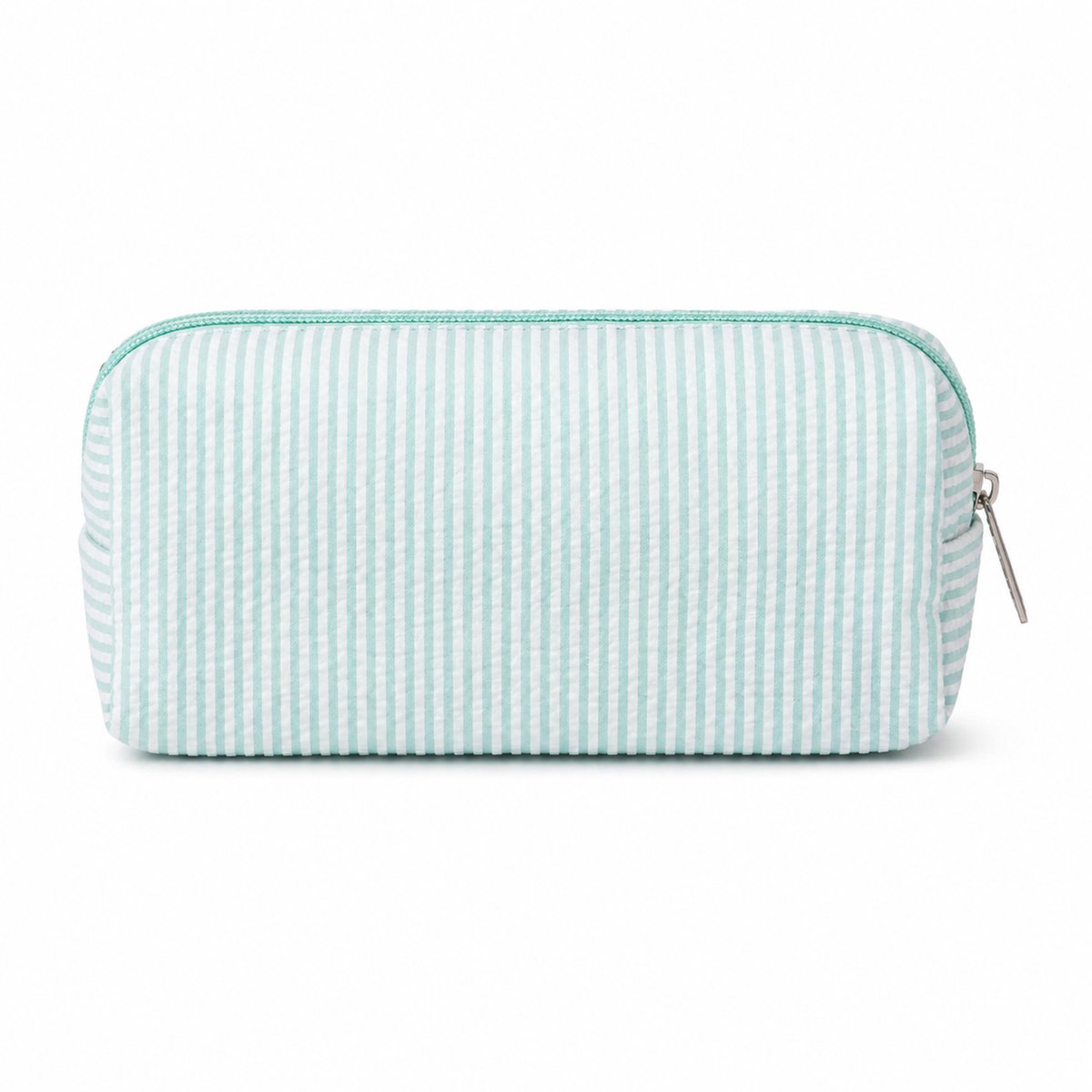 Ulisem - Pennenetui - Klein Etui voor Pennen & Potloden - Gestreepte Pennenzak voor Dames - School, Kantoor & Reizen - meerblauw