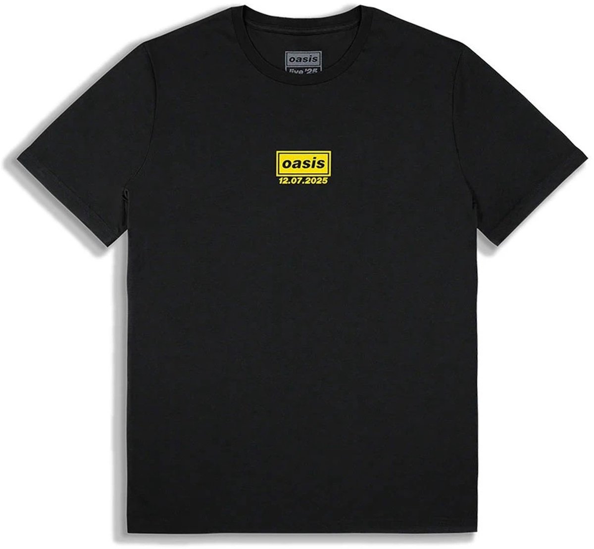 Oasis - Manchester 12 July Event Heren Tshirt - L - Zwart