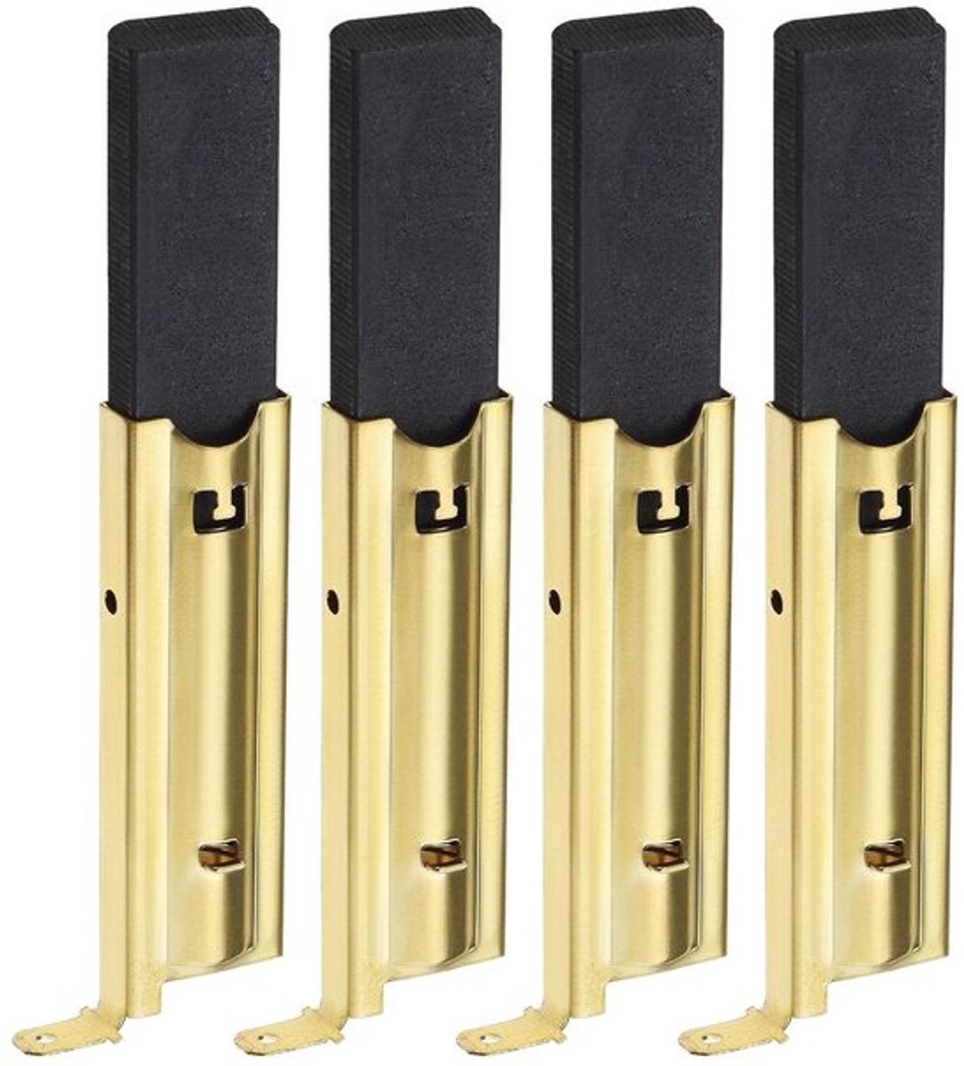 Koolborstels - Wasmachine - Vervangende accessoires - 5x13,5x39,6mm - Miele - Bosch Compatibel met Welling motor inzetstukken 2 paar koolborstels voor wasmachines.