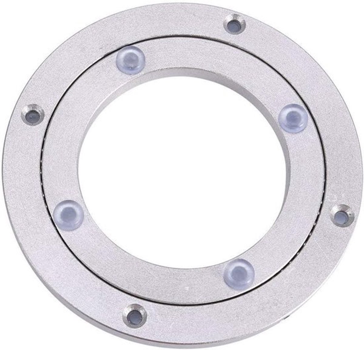 Draaiplateau van Aluminium voor Eetkamertafel, Stevige Rotatie met Soepele Beweging (15 cm)