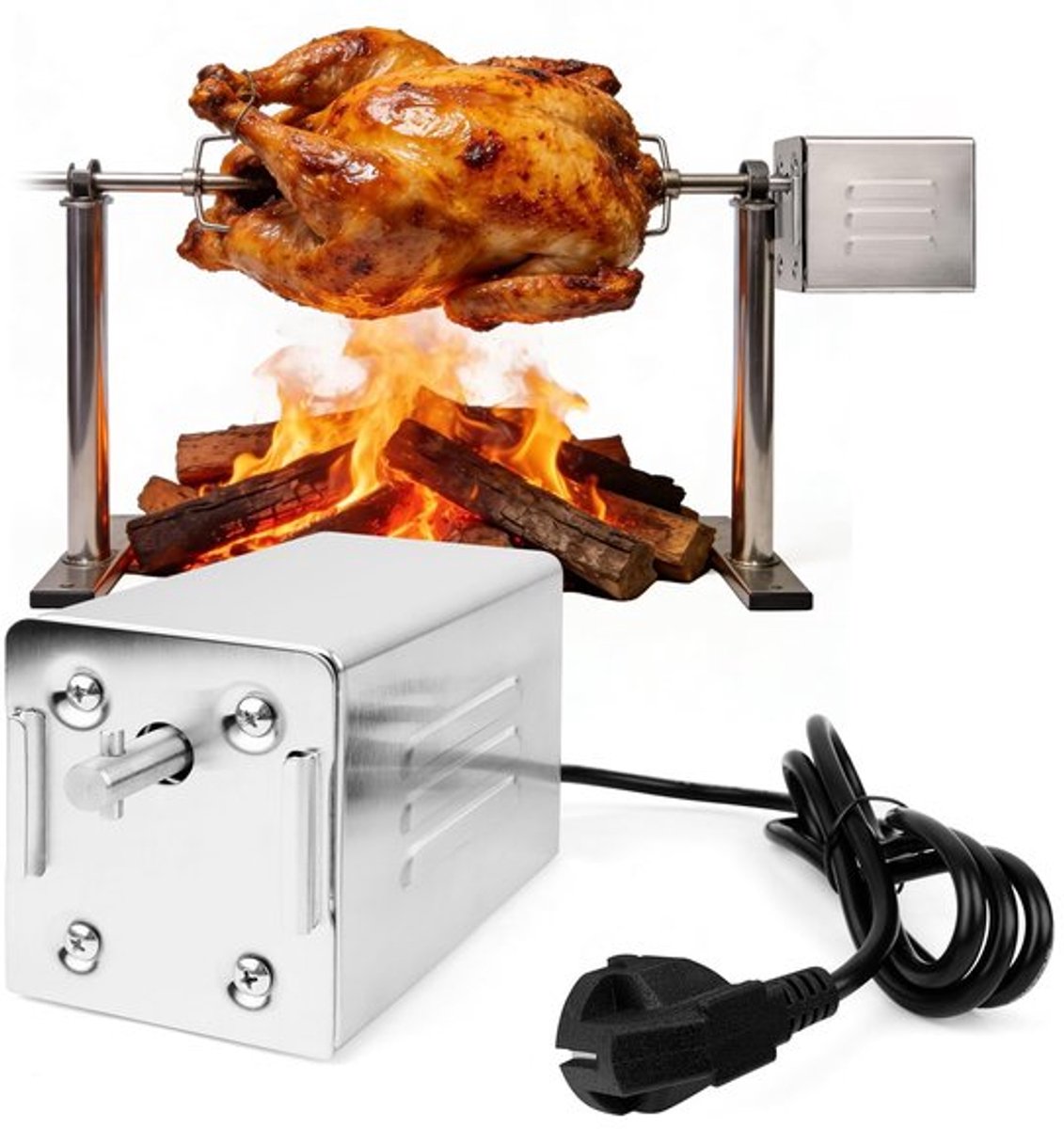 Automatische Grillmotor voor Draagbare Barbecues