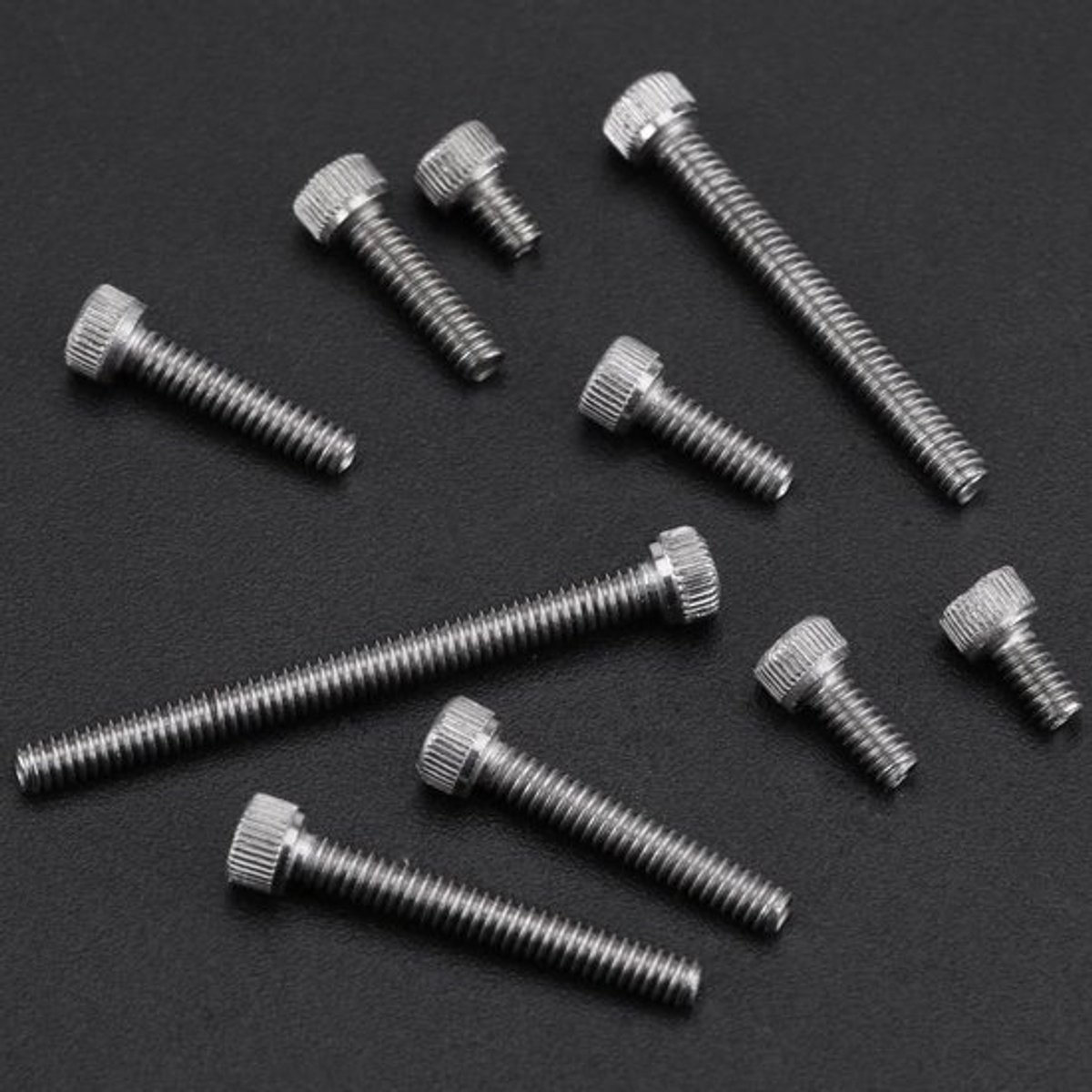 Schroeven Assortiment van 150 Stuks, 9 Maten Zeskant Bouten met Plastic Opbergdoos voor Diverse Toepassingen