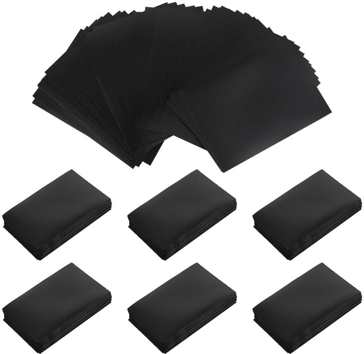 Solidchoice - Set van 300 Beschermhoezen voor Handelskaarten