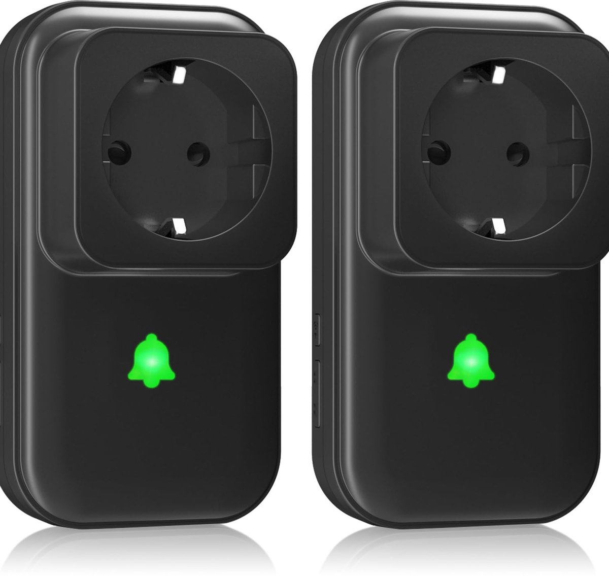 Solidchoice - 2-pack Stroomuitval Detector Alarm met LED
